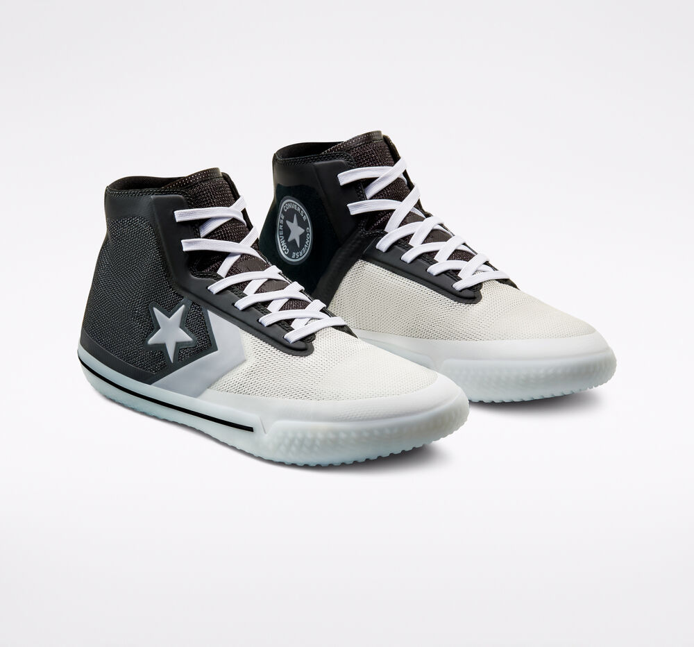 Converse All Star Pro BB Black & White On-Feet